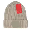 Designer Beanie Bonnet tricoté de luxe Ins populaire hiver unisexe lettres de cachemire décontracté extérieur Bonnet casquettes tricotées 24 couleur très bon cadeau