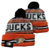 PITTSBURGH Beanies Cap Wool Warm Sport Knit Hat Hockey North American Team Striped Sideline USA College Cuffed Pom Hats Men Women A1