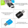 Speicherkartenleser Mini USB 2.0 MICRO SD TF KARTE LEACER MEOT CARD USB2.0 Adapter Flash Card Reader Hohe Geschwindigkeit für Computer Laptop -Kartenreader L230916