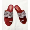 Slippers Platte Schoenen Vrouwelijke Vrouwen Zomer Pantofle Slides Rubber Slippers 2022 Hawaiian TPR Synthetische PU Stof Schandalen