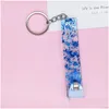Keychains Lanyards 16cm akrylkort Pler Keychain Pendant Portable Contactless Grabber Keyring Drop Delivery Fashion Accessories DH81D