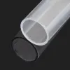 wholesale Plastic Test Tube bottle With Cork flat bottom Transparent Lab Empty Scented tea Drink Candy Storage Tubes LL