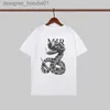 Tute da uomo Designer Tshirt uomo lusso primavera estate donna modello stampa classico bianco e nero moda casual top 100 cotone costume abbinato taglia s m lx xx