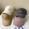 Ball Caps żeńska kapelusz baseballowy liter vintage haftowana czapka samca studentka na świeżym powietrzu Sun Korean Duck Tongue Hip Hop Gorras 230915