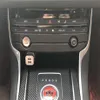 Per Jaguar XE XFL F-PACE 2016-19 Pannello di controllo centrale interno Maniglia per porta Adesivi in fibra di carbonio Decalcomanie Car styling vinile tagliato327Z
