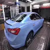 Super Gloss Candy Dreamy Grey Blue Vinyl Wrap Adhesive Sticker Film Glossy Rock Grey Car Wrapping Foil Roll Air Bubble245x