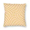 Pillow Multi-color Geometric Check Twist Cover Home Decorative Square Modern Abstract Geometry Pillowcover Throw For Car