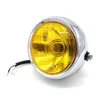 Lichtleisten, funktionierende Lichter, Motorrad-Refit-Scheinwerfer, 12 V, Motorrad-Vintage-Scheinwerfer, Roller, runder Scheinwerfer, Motor, Front-Drop, Deli Dhglv