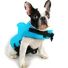 Vest Summer Dog Clothes Swimwear Pets Swimming Suit Shark Pet Life Jacket For Dogs Y200917278l