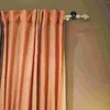 Curtain 2 Pcs Rod Hooks Bedroom Towel Holder Nail Free Rods Hangers Universal Holders Self Adhesive Bracket