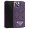 Designer Fashion Phone Cases for IPhone 15promax 15pro 15 14Pro 14ProMax 13Pro 13 12 12pro 12ProMax 11 Purple Black Green Color Leather Letter Mobile Case Cover