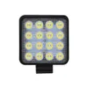 Мини 16LED 27W 48W светодиодный рабочий фонарь квадратный прожектор 12V 24V внедорожный светодиодный светильник для грузовика Offroad 4X4 4WD автомобильный внедорожник ATV225P