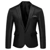 Blazer homme beau petit costume coupe ajustée Blazer homme d'honneur hommes mode affaires décontracté Terno Masculino robe Blazer233l