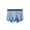 Caleçons 2023 Culottes pour hommes adolescents Traceless Grande taille Boxers Soie glacée Respirant ET003