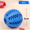 Dog Toys Chews Update Rubber Chew Ball Training Toothbrush Toy Food Balls Pet Product Will And Sandy Drop Delivery Home Garden Supplie Dhs4E