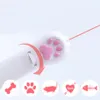 Giocattoli per gatti domestici Giocattolo laser per animali domestici multifunzionale ricaricabile tramite USB per gatti Accessori per gatti giocattolo laser interattivo divertente per addestramento dei gattini