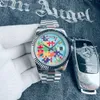 2023 Nowy luksusowy zegarek męski AAA 41 mm Automatyczne mechaniczne zegarek Seria ekspresji Seria Modna Moda klasyczny styl 904L Wodoodporny zegarek ze stali nierdzewnej