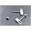 Zungenringe 50 Stück Körper Acryl Klare Pillenkugel Zunge / Nippelring Barbells Bar 14G1,6 mm Retainer Piercing Schmuck Drop Del Dhgarden Dh6Sb