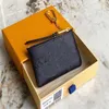 مع أكياس الغبار ومربع نساء الرجال نساء المرأة الرئيسية Pouchette Pochette Cles المصممين الأزياء حقيبة اليد حقيبة النساء رجال حامل بطاقة الائتمان المحفظة 277t