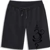 Men's Shorts Om Tattoo Relaxed For Men Stencil Screen Print Soft & Comfy Casual Gift Man