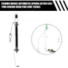 Automatic Fishing Hook Trigger Stainless Steel Spring Fishhook Bait Catch Ejection Catapult Jigging Head Fish Lure Tackle Goods FishingFishing Tools