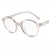 Okulary przeciwsłoneczne doisyer moda dorosłych okularów przeciwblaskich okrągłe rama retro całkowicie mecz przezroczysty kolor galaretki
