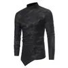 Camicie eleganti da uomo Arrivo Camicia inclinata Fitness Uomo Camicetta fresca Party Beach Punk Rock 2021 Moda Smoking da sposa Casual Tops284I