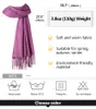 Scarves Women Solid Scarf Cashmere Pashmina Shawls Tassel Hijab Head Wraps Femme Thin Autumn Winter Tassel Scarves Bandana Designer 230915