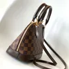 Sac de créateur Sac fourre-tout de luxe Sac à main pour femme Épaule Capuchines LLS Sac à bandoulière en cuir vintage Mode Plaid Zipper Ouverture Sac à bandoulière Sac Shell Sac Boston