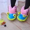 Slippers 2022 Cartoon Slippers Vrouwen Grappig Leuke Slak Thuis Pluche Schoenen Indoor Gezellige Platte Slides Harige Warme Winter Slipper meisje Flip Flop babiq05