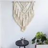 Dekorativa föremål figurer väver TASSEL TAPESTRY Heminredning Vägghängning Holiday Party Decoration Drop Delivery Garden Accenters DHJKT