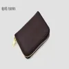 High quality Single Holders purse zipper the fashion most way to carry around money cards and coins men leather card small bu300b