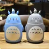 Noverlty Leuke Cartoon Totoro Draagbare Thermosfles Creatieve Anime Termos Kop en Mok Glazen Thermosflessen Fles Drop 201281u