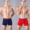 Bonitos boxer shorts män 4 st långa underkläder för män bomullsmän