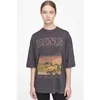 Bing Designer Ab Cotton t Shirt Letter City Sunset Print Loose Women Short Sleeved T-shirt Summer Tees Tops Polos209y