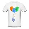 T-shirts pour hommes Naughty Lemming T-shirt animal mignon mode drôle qualité impression ballon coloré coton col rond à manches courtes t-shirt