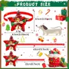 Ropa para perros 30 unids pajarita con campana para Navidad Pequeño gato Bowties Corbatas Perros Accesorios de aseo 230915