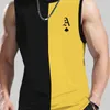 Débardeurs pour hommes Été Hommes Gym Courir Sport Formation Séchage Rapide Chemise Sans Manches Mâle Fitness O Cou Gilet Vêtements De Sport 230915