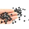 Tongue Rings 50Pcs Acrylic Ball Tongue/ Nipple Ring Barbells Bar 14G1.6Mm Retainers Body Piercing Jewelry 14Gx16Mmx6Mm/6Mm Dr Dhgarden Dha4I