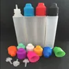 Flacone contagocce eliquid da 15 ml 30 ml Flacone in plastica PE vuoto stile penna con tappi colorati e bottiglie di succo Cisdl