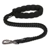 Dog Collars Anti Buffer Reflective Bungee Pet Lead Durable Leash For Large Dogs With Control Handle Absorb Extend And