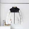 다운 재킷 방지 스웨이드 패키지 겨울 남성과 여성 흰 오리가 어울리는 색상 코트 104abn