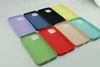 Slim Matte Liquid Silicone Cover Case For iPhone 14 13 12 11 Pro Max TPU Anti-fall Protective Case