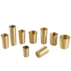 Brass Furniture Leg Covers Chair sofa Legs Protector TV Cabinet Foot Cup Round Copper Table Bed Accessory Taper Ferrule244d