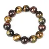 Bangle Pick Taille 16,5 mm Mélange rond Tiger Eyes Gemstone Bracelet à bricoler soi-même Fit Cadeau de festival spécial 7,5 pouces Gem Whole H207 Drop Dhgarden Dhhd8