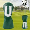 Altri prodotti per il golf Copricapo per mazze da golf Copricapo da golf antigraffio impermeabile in pelle PU con numero bianco Copricapo da golf Set Accessori da golf 230915