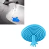 Set di accessori per il bagno 1 pezzo Bagno Piccoli strumenti Colore casuale Forma a mano creativa Tappo per lavandino Pulizia della presa dell'acqua per vasca da bagno