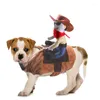  Hundeträger Halloween Hunde Reiten Pferd Kleidung Pografie Kostüm