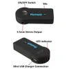 2017 Handbil Bluetooth Music Mottagare Universal 3 5mm Streaming A2DP Wireless Auto Aux Audio Adapter med MIC för telefon MP3293A