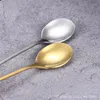 Tea Scoops 200 Pcs/lot Cocktail Spoon Bar Mixing Spoons 304 Stainless Steel Coffee Milk Dessert Stirring Stick